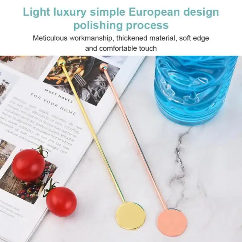 Нержавеющая сталь коктейльный бар палочка для смешивания шейкер напитков Muddler