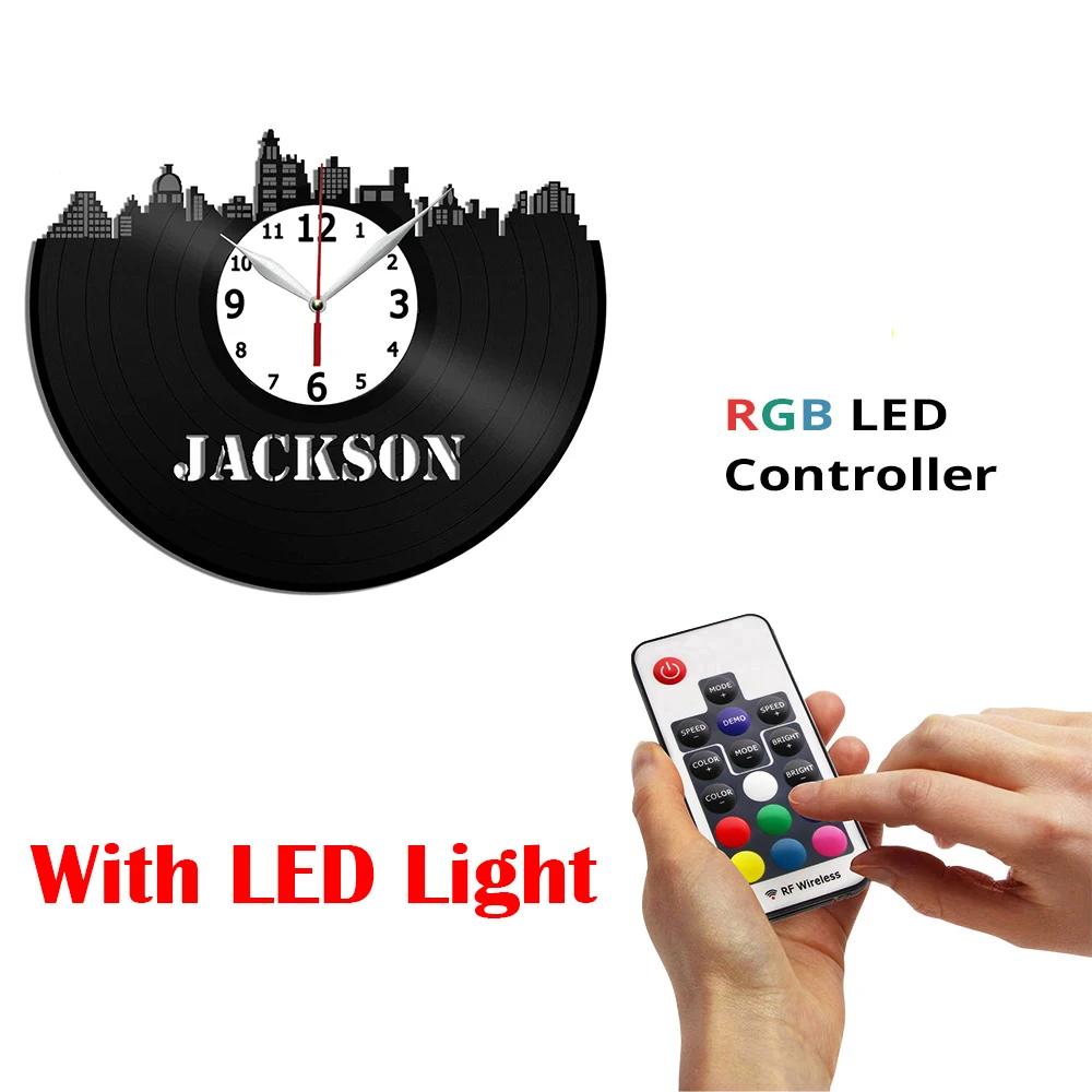 

Настенные часы с изображением Джексона