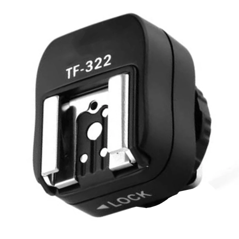 Мигающий конвертер горячий башмак Адаптер TF322 Конвертер для SB-900 SB-800 SB-600 SB-80 SB-50 SB-30