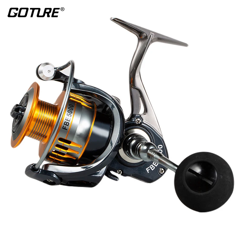 Goture Metal Fishing Reel 17+1BB Sea Spinning Reel 2000 3000 4000 5000 6000 7000 Series Carp Wheel Coil For Fishing Equipment