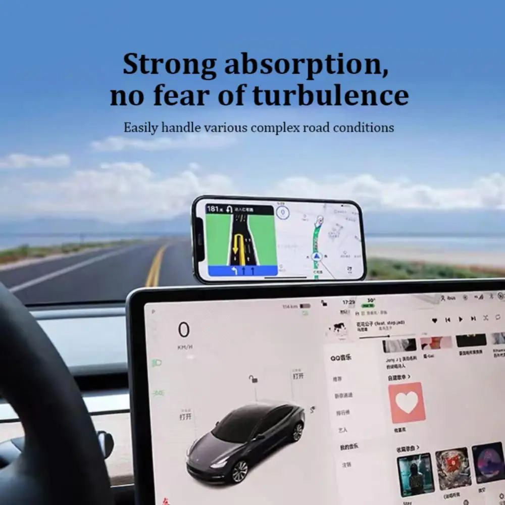 

Car Magnetic Screen Side Bracket Portable Desktop Pc Ponitor Support Side Mount Clip Expansion Bracket For Iphone Smartphone New