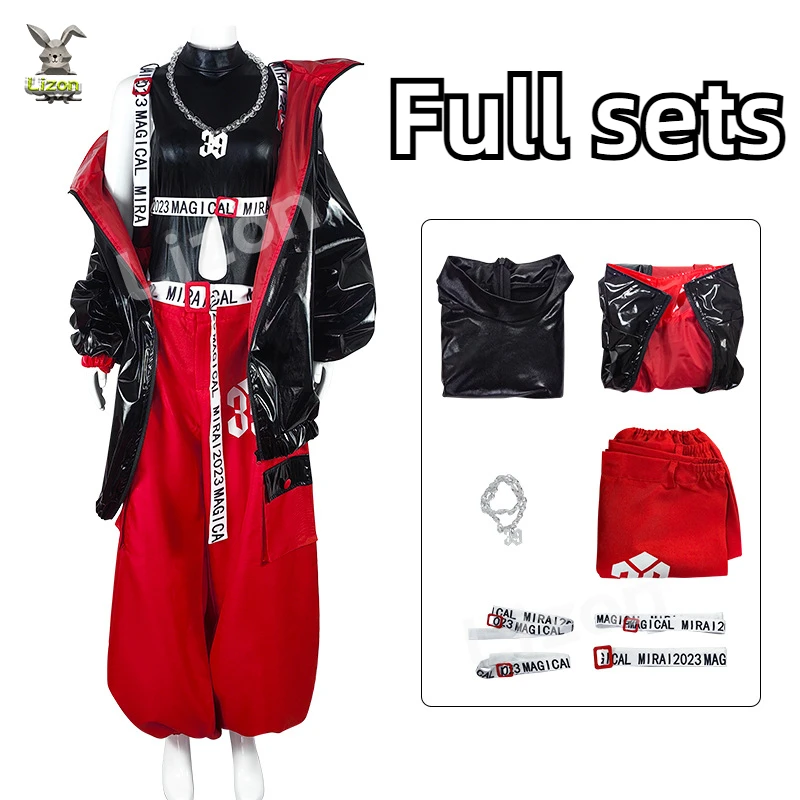 Аниме Волшебная униформа Mirai Miku 2023 костюмы для косплея Magical одежда вечеринки на