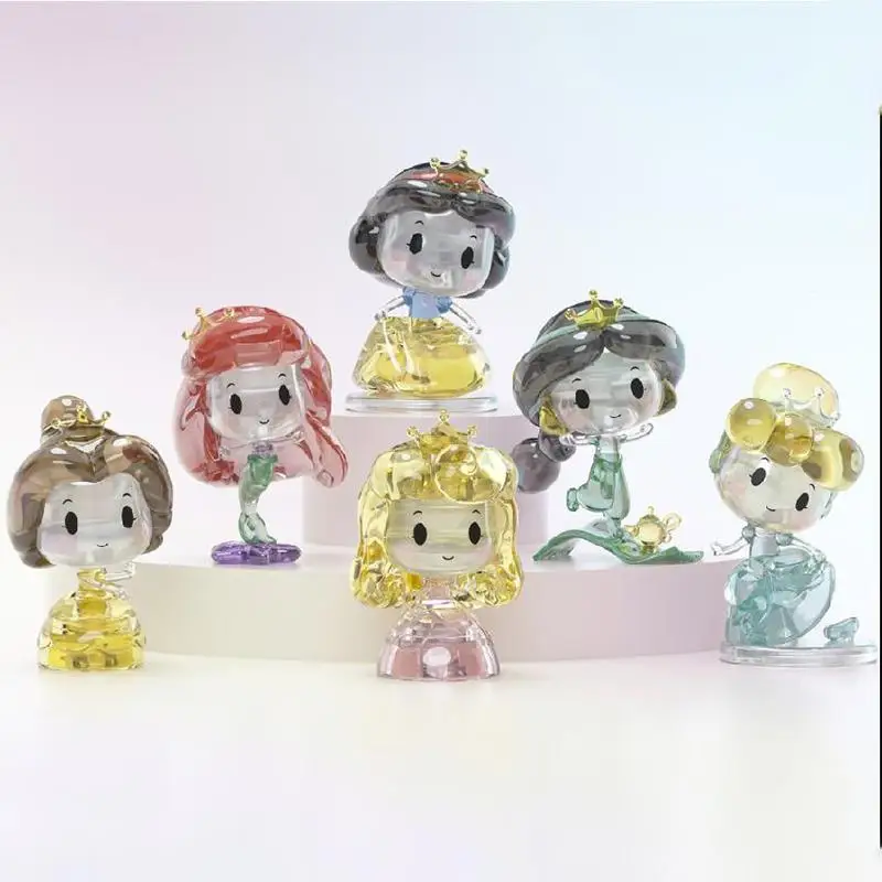 

Disney Princess Schneewittchen Aurora Ariel Crystal Building Blocks 3d Assembled Model Toys Children's Educational Toys Gift