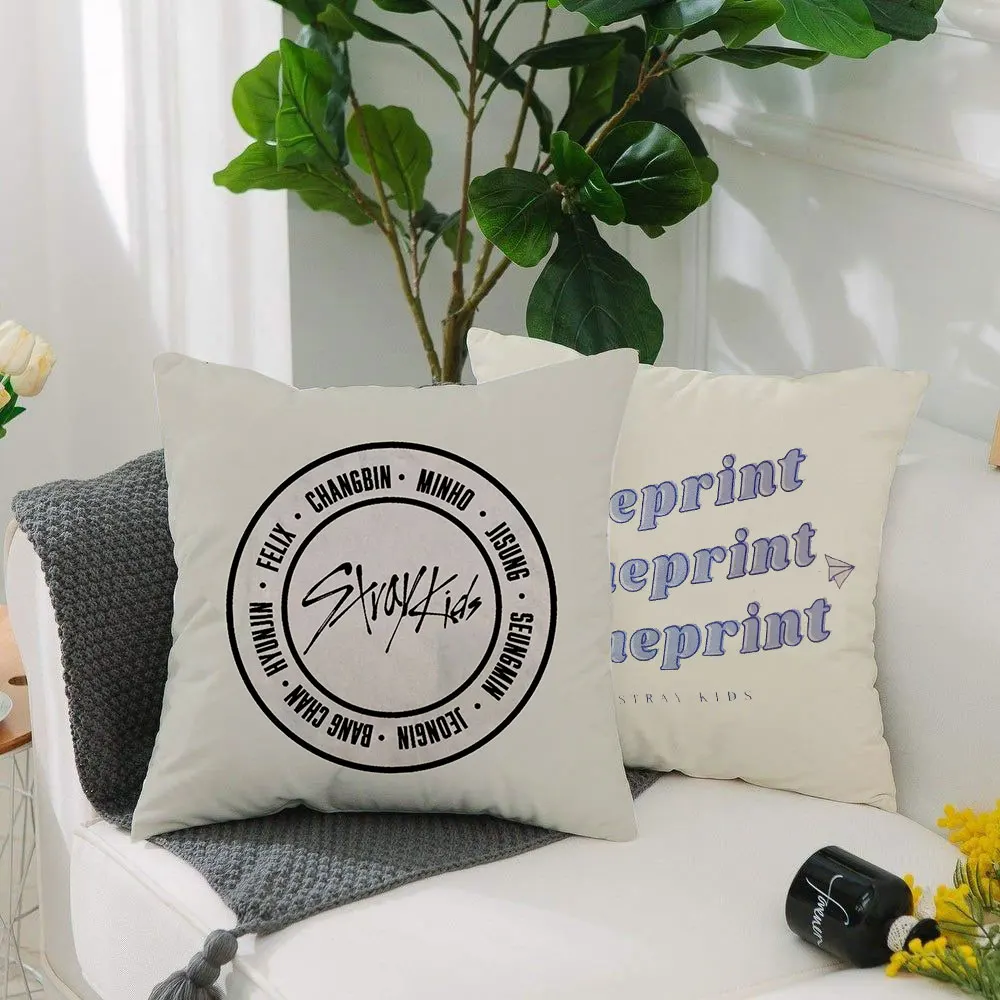 

Stray Kids Skzoo Fundas De Cojines 45x45 Coussin Décoratif Kpop Lover Cushion Cover Eco Throw Pillow Cover Floppa Dakimakura