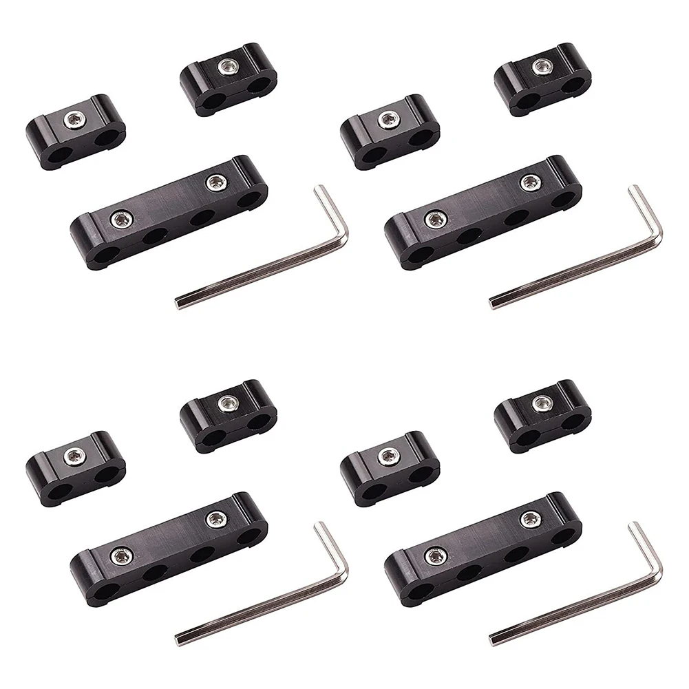 

12 Piece Engine Plug Wire Separator Set For 8mm 9mm 10m Wire Plug Wire Divider 8/9/10mm Holder Clamp Ignition Wire Separator