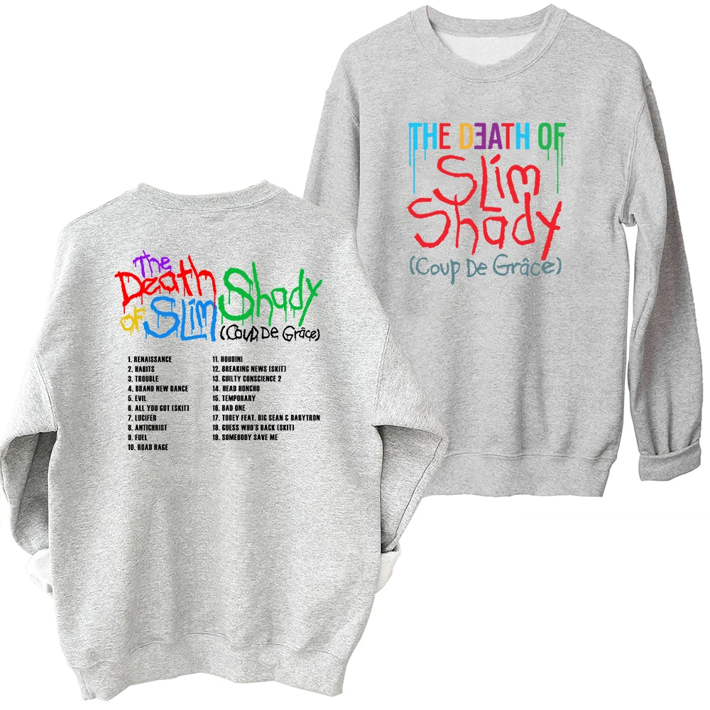 Женская толстовка в стиле Харадзюку Eminem The Death Of Толстовка Shady