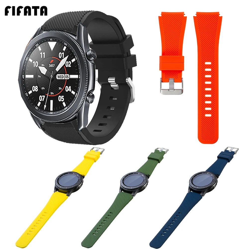 

Спортивные часы FIFATA 22 мм для Samsung Galaxy Watch 3 45 мм и Huami Amazfit GTR 47 мм/Stratos 3/Pace & Huawei Watch GT Smart Watch
