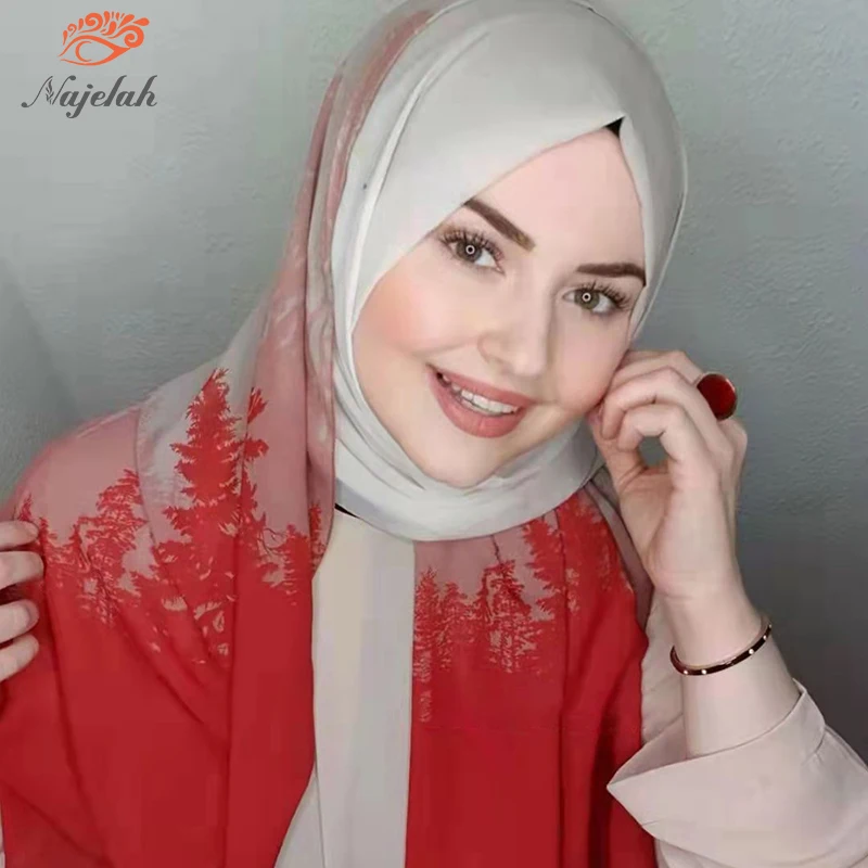 Muslim Chiffon Long Hijab Abaya Hijabs For Woman Abayas Jersey Scarf Islamic Dress Women Turbans Turban Instant Head Wrap Shawl