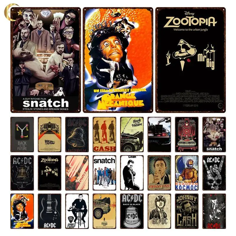 

Металлический знак из фильма, табличка, металлическая фототабличка, декор из олова в виде звезды из фильма для мужчин, пещера, спальни, кинот...