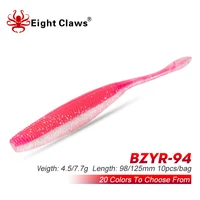 eight claws drive shad silicone fishing lure 4 5g 7 7g artificial worm jigging wobblers swimbait soft stick bait leurre souple