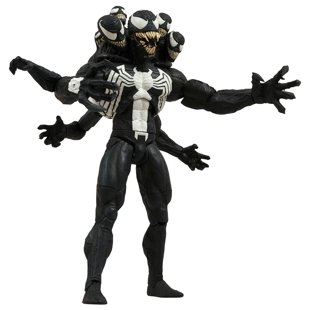 Фигурка супергероя из серии Легенды Marvel 8 головок Веном черный человек-паук