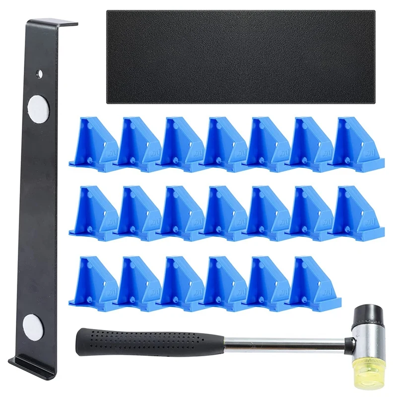 

Retail 23Pcs Laminate Flooring Tools Flooring Installation Kit Vinyl Flooring Tools - Tapping Block For Installing Floor Easily