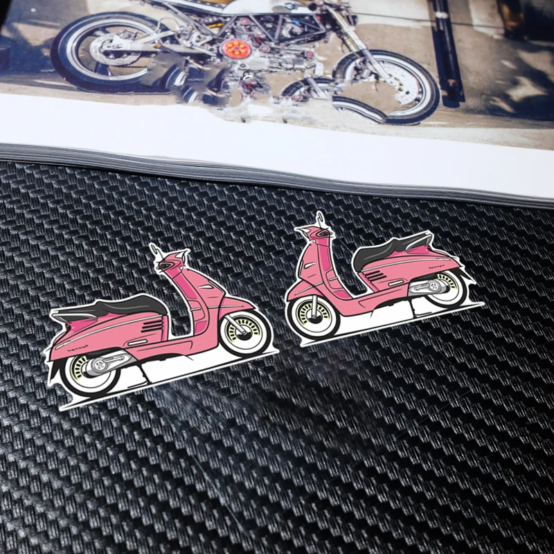 Стайлинг автомобиля ПВХ наклейка для приключений 2021 пар Django 150 самокат Vespa