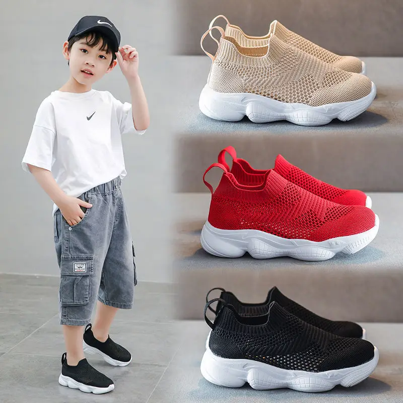 

NewKids Shoes Children Socks Sneakers Breathable Boys Girls School Shoes Soft Sport Shoes Tenis Chaussures Pour Enfants