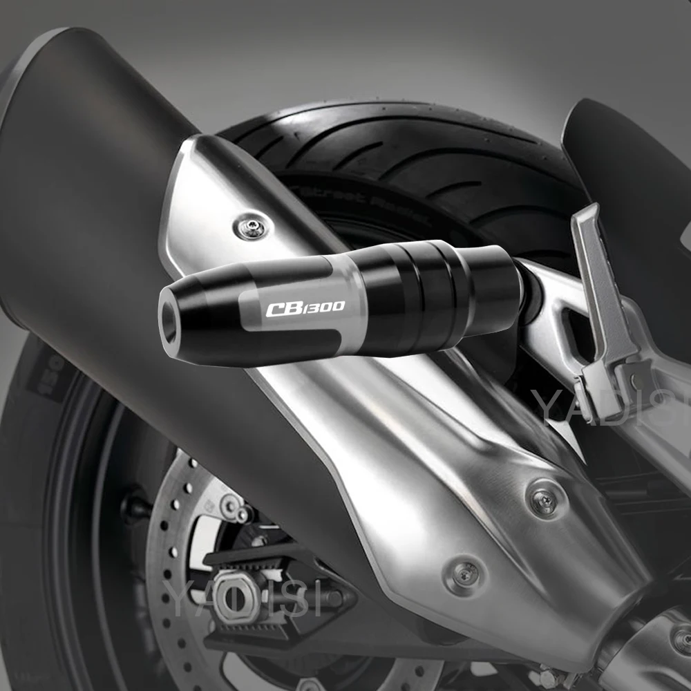

Motorcycle Falling Protection Exhaust Slider Crash Pad Aluminum Alloy With Logo CB1300 For HONDA CB 1300 CB1300 2004-2021