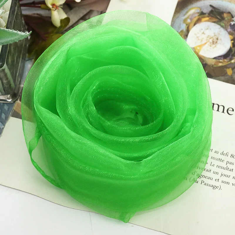 

OLOME детские квадратные шарфы из органзы 5 шт.