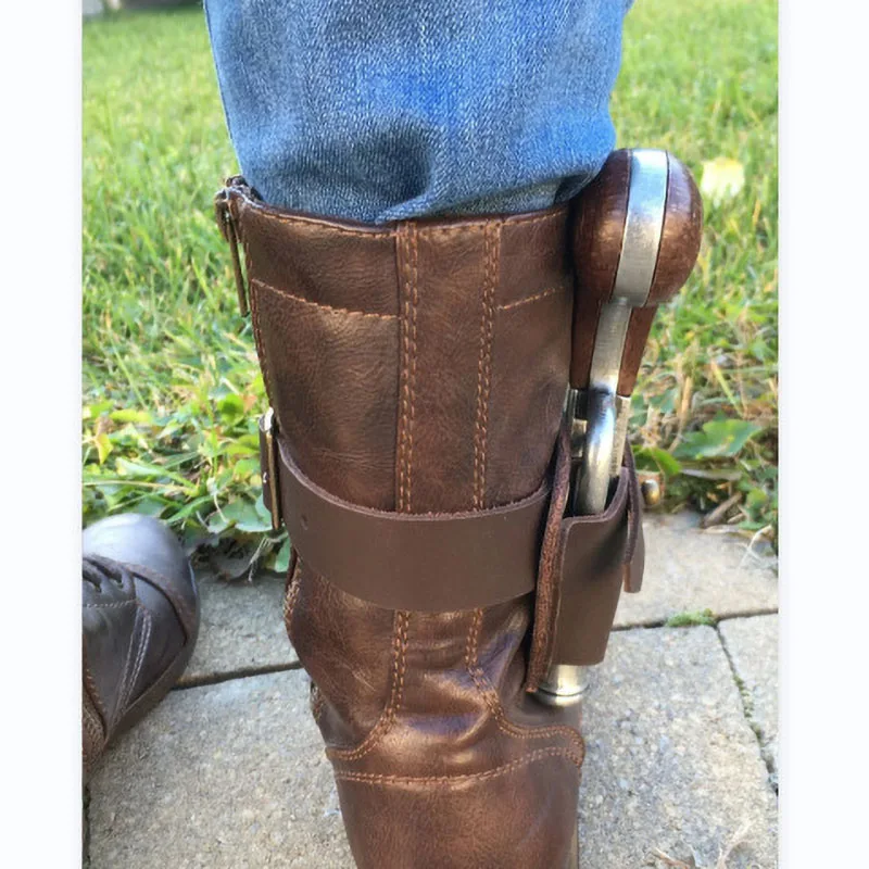 Кобура с пистолетом и кожаной сумкой на плечо для косплея игры &quotРенессанс