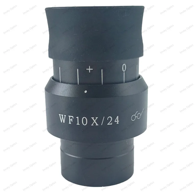 

2 шт. WF10X/24 мм окуляр стереомикроскопа 10X окуляр с высокими точками зрения большое поле зрения регулируемый размер монтажа 30 мм