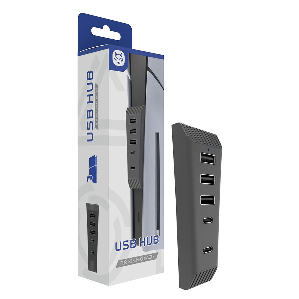 5-портовый USB-концентратор Высокоскоростной удлинитель дополнительного USB-порта