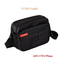 free shipping ftth fiber optic tool kit construction package cloth package backpack