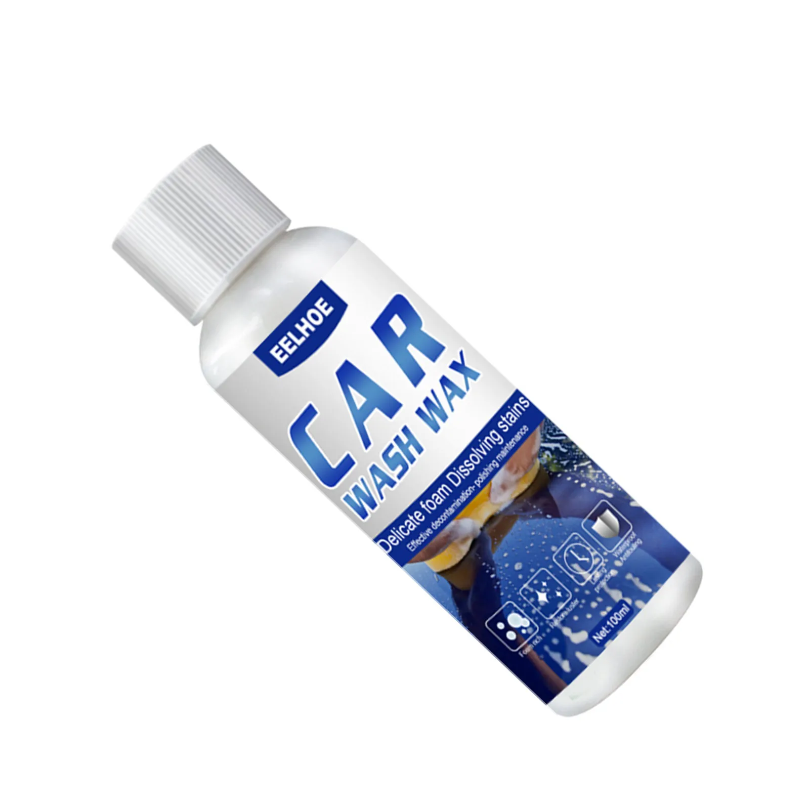 

Car Wash & Wax Agent Safe Formula Quick Cleaning Car Wash Wax Cuts Dirt Grime Grease Long Lasting Glossy Finish For Cars Truck