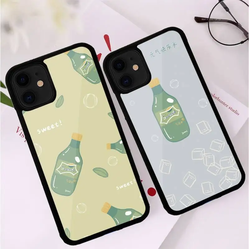 

Cute Sprite Design Phone Case PC+TPU For Iphone 13 6S 7 8 Plus X Xs Max XR 11 12 MINI Pro luxury