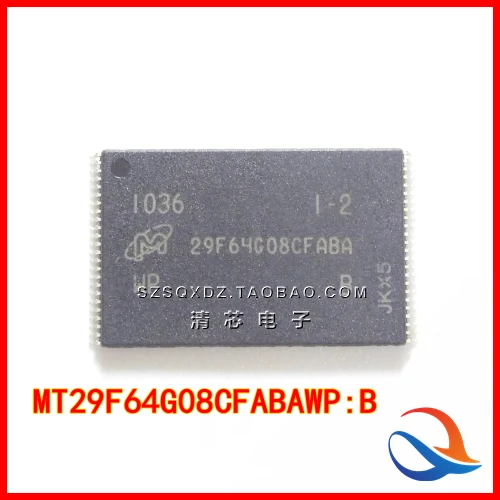 

10Pcs MT29F64G08CFABAWP:B New