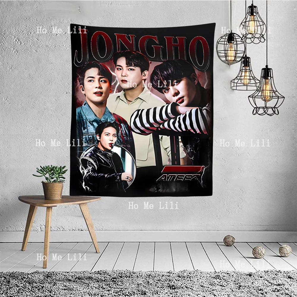Персонализированный гобелен Jongho Ateez