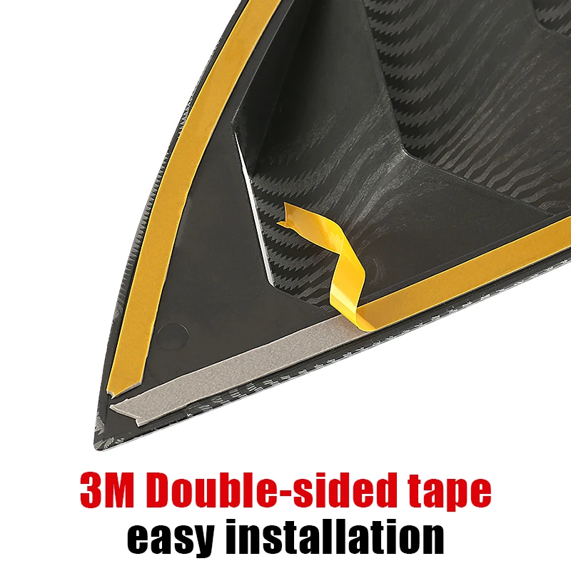 Для Tesla Model Y ModelY 2021 2022 2023 2024 2025 ABS Карбоновые жалюзи на заднее окно автомобиля