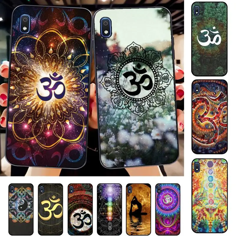 

Aum Om Yoga Phone Case for Samsung A51 01 50 71 21S 70 10 31 40 30 20E 11 A7 2018