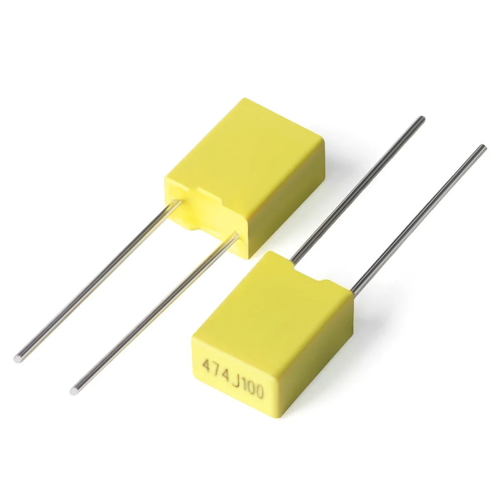 

40PCS 100V Correction Capacitance 474 0.47uf/470nf Polypropylene Film Capacitor
