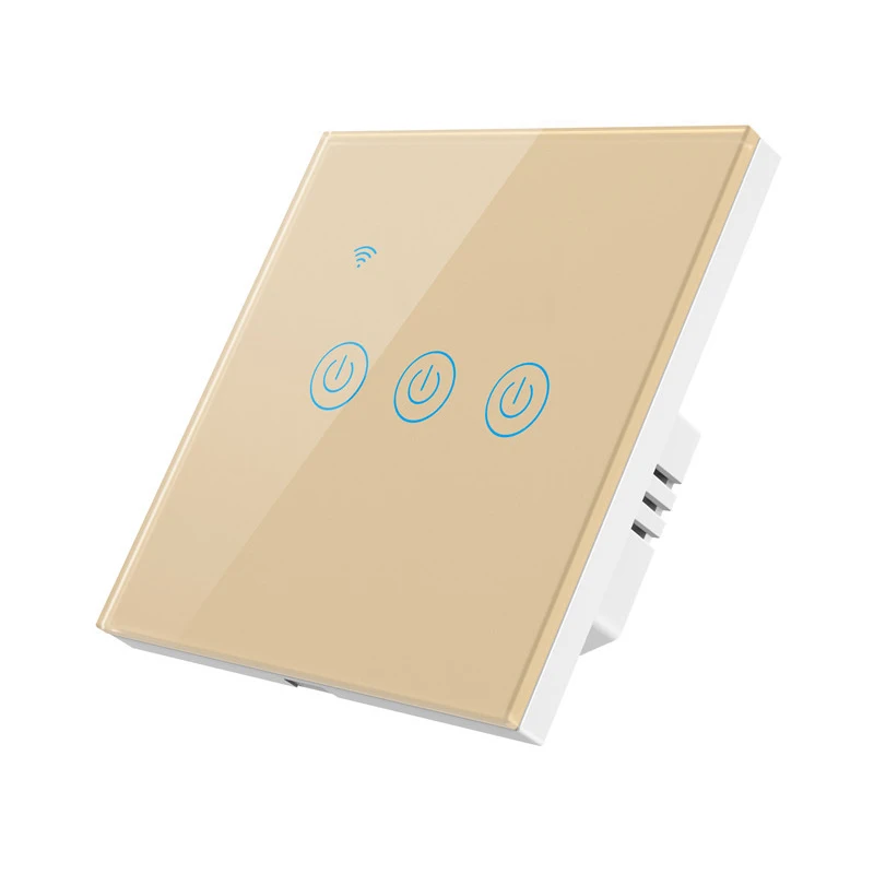 

Aubess Zigbee Smart Switch Need Neutral Wire EU Smart Light Switch Tuya Smart Life APP Control Supports Alexa Google Home