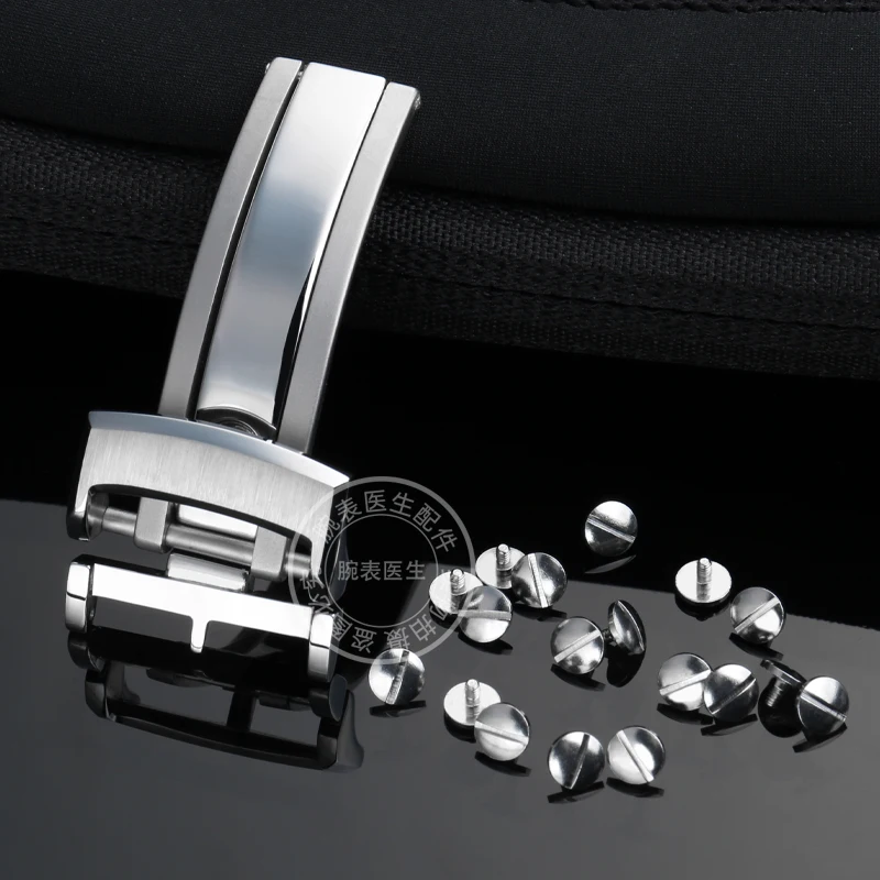 Винт аксессуары для часов винт Glash ü tte оригинальный кожаный ремешок складная