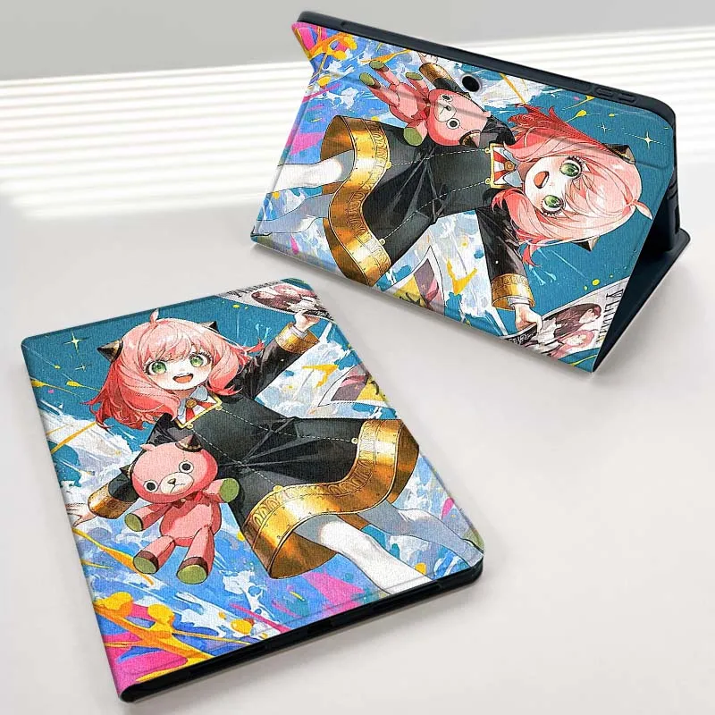 Фото S-SPY×F-FAMILY Anime Cute для Oppo Pad X SE 4 3 11 13,2 11,61 11,4 10,36 Pro 2 Air2 2025 Мягкий чехол для планшета с шелковым узором №2