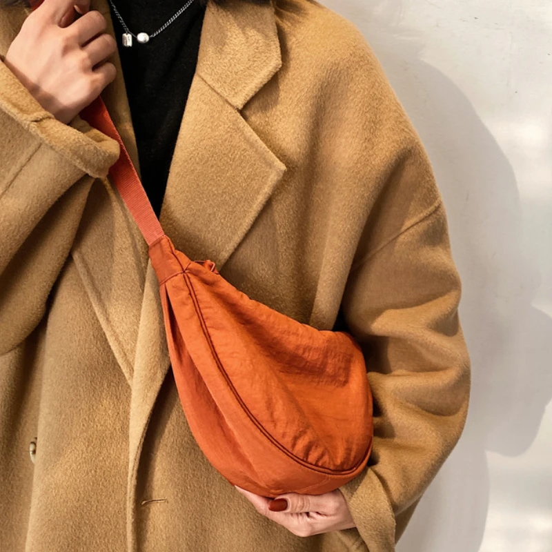

Casual Nylon Hobos Crossbody Bag for Women Designer Shoulder Bags Large Capacity Tote Lady Travel Shopper Bag Female Purses 2022