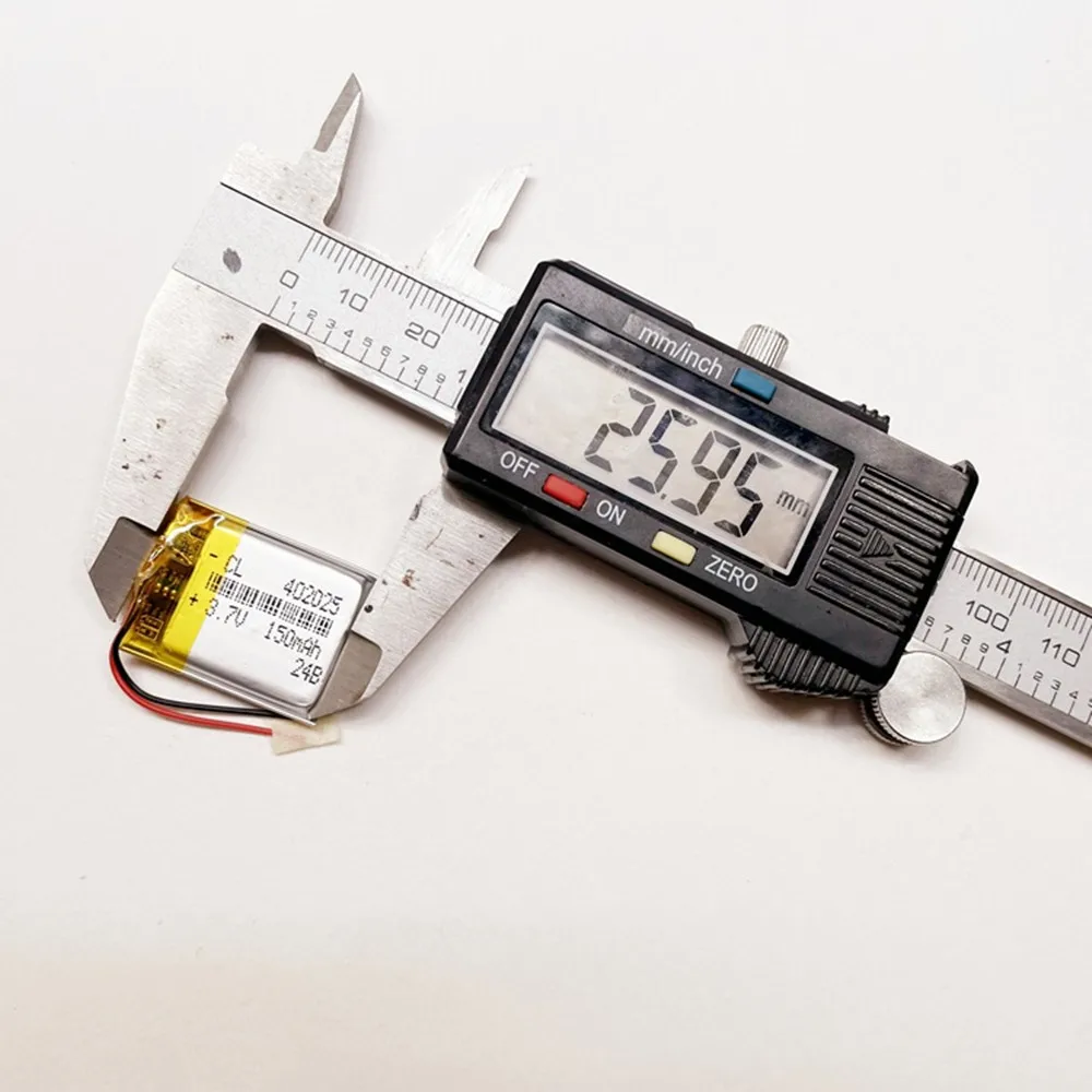 1-10 шт. 3 7 В 150 мАч литий-полимерный аккумулятор 402025 382024 Для Sony mw1 Ployer P319 aigo E5808 MP3