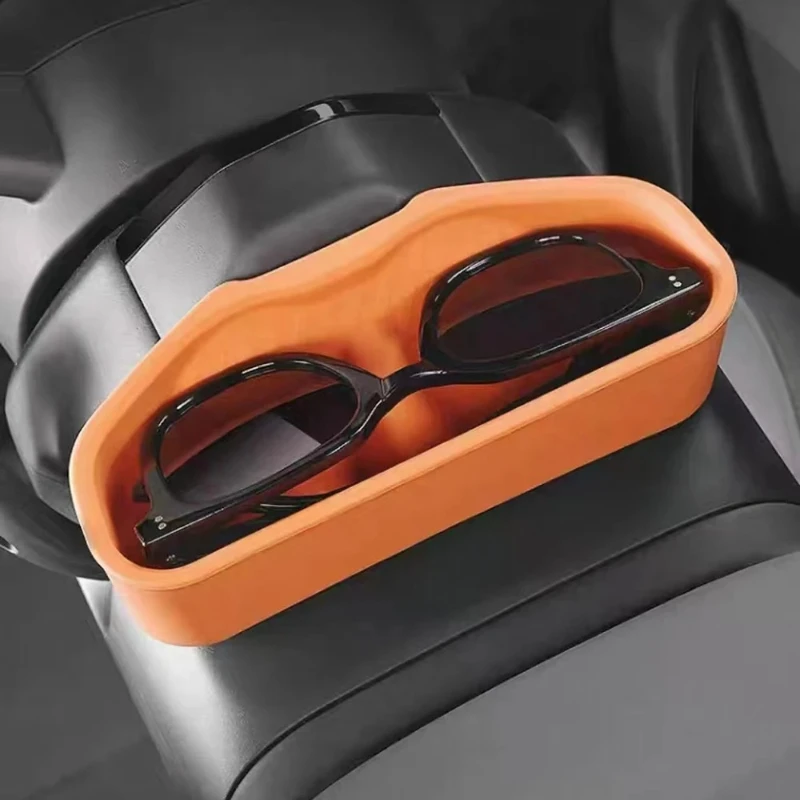 Фото Органайзер для очков на руль автомобиля для Xiaomi YU7 2025 2026, держатель для солнцезащитных очков, аксессуары для интерьера авто №1