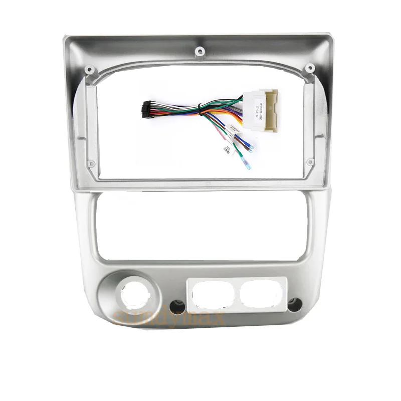 Рамка автомобильного радио Fascias для KIA Rio Pride Qianlima 9-дюймовый 2DIN стерео панель жгут