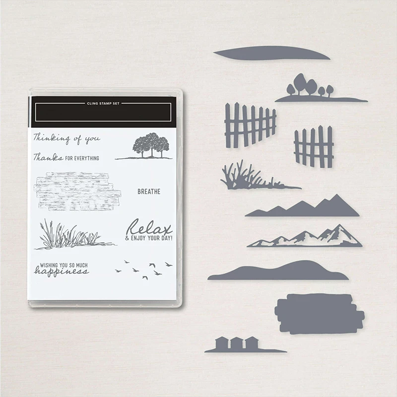 

New Arrival 2022 Metal Cutting Dies and Clear Stamps DIY Scrapbooking Card Stencils Paper Crafts Making Photo Album Decorative