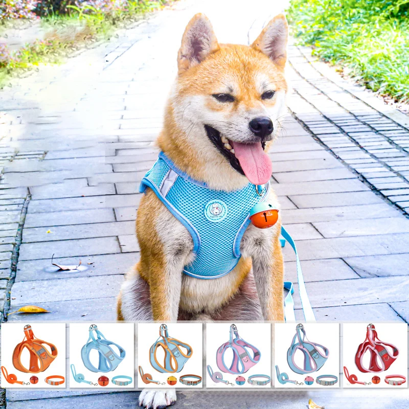 

Светоотражающий Воздухопроницаемый Сетчатый собачий ошейник