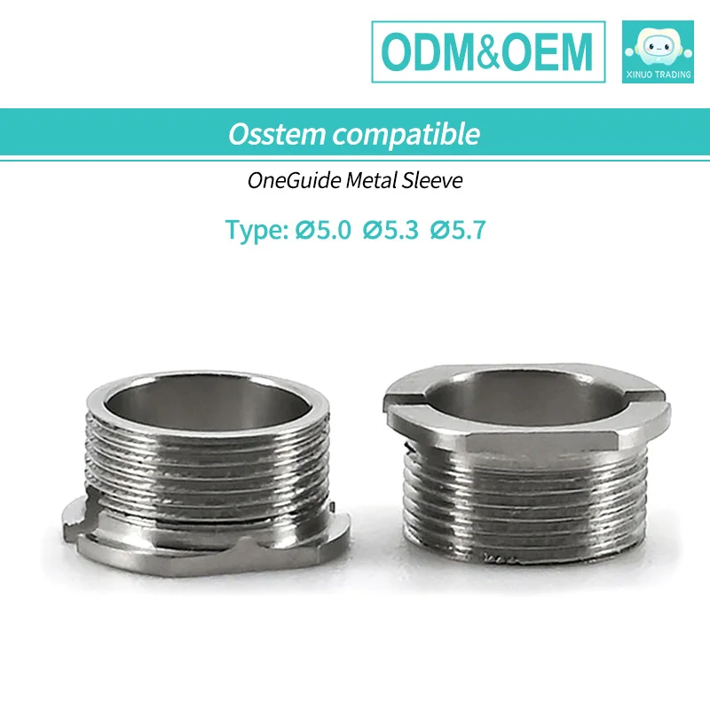 Фото Металлическая направляющая втулка из титана Grade 5 для Osstem TS One Guide, для системы TS, заводской запас, быстрая доставка №3