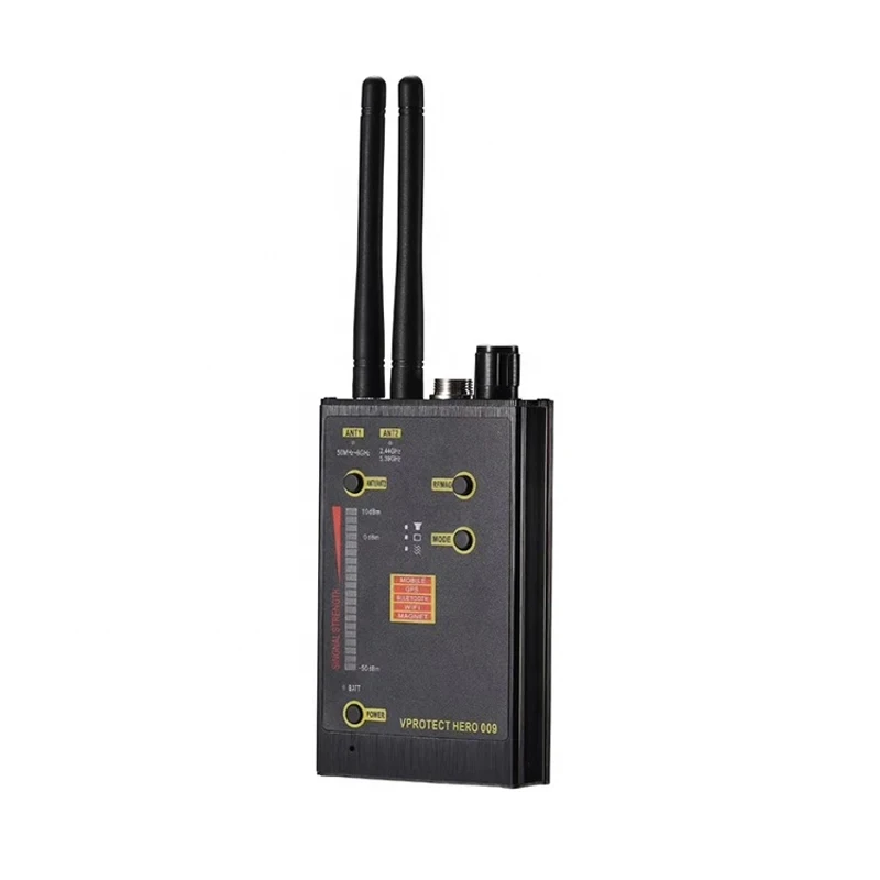Фото Беспроводной детектор сигналов Hero 009: мини-камера, VHF/UHF, антишпионский GSM/Wi-Fi сканер, магнитный детектор сигналов, гаджеты для взлома №2