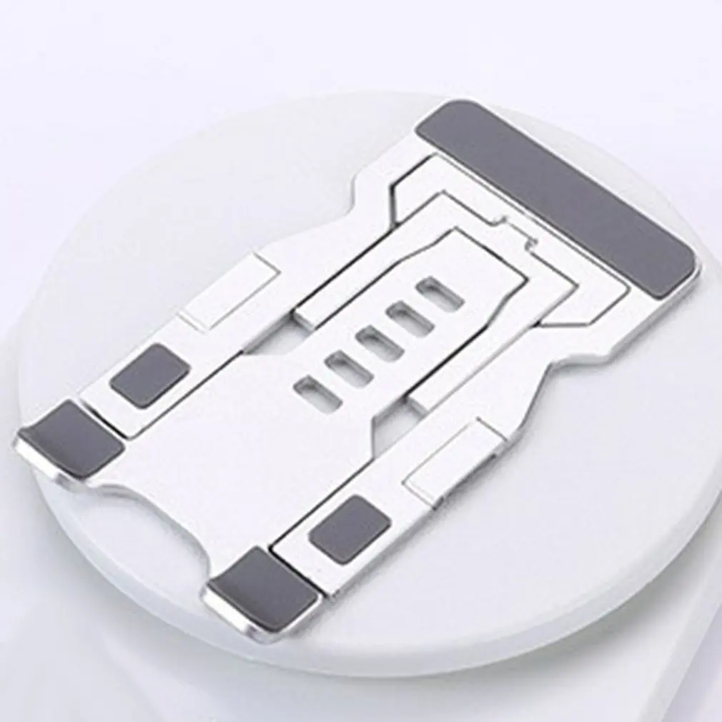 Ultra-thin Aluminum Alloy Mobile Phone Holder Multi-function Elevated Frame Portable lazy Foldable Support Collapsible |
