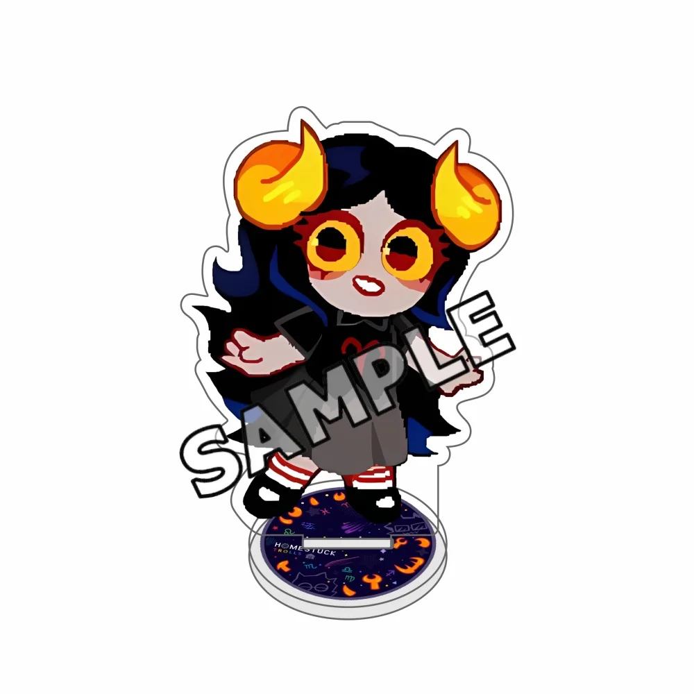 Фото Новая акриловая подставка-брелок Game Homestuck 10 см: Каркат, Вантас, Терези, Пироп, Вриска, Серкет, Гамзее, Макара, Каная. Декор для стола, подарок для фанатов. №2