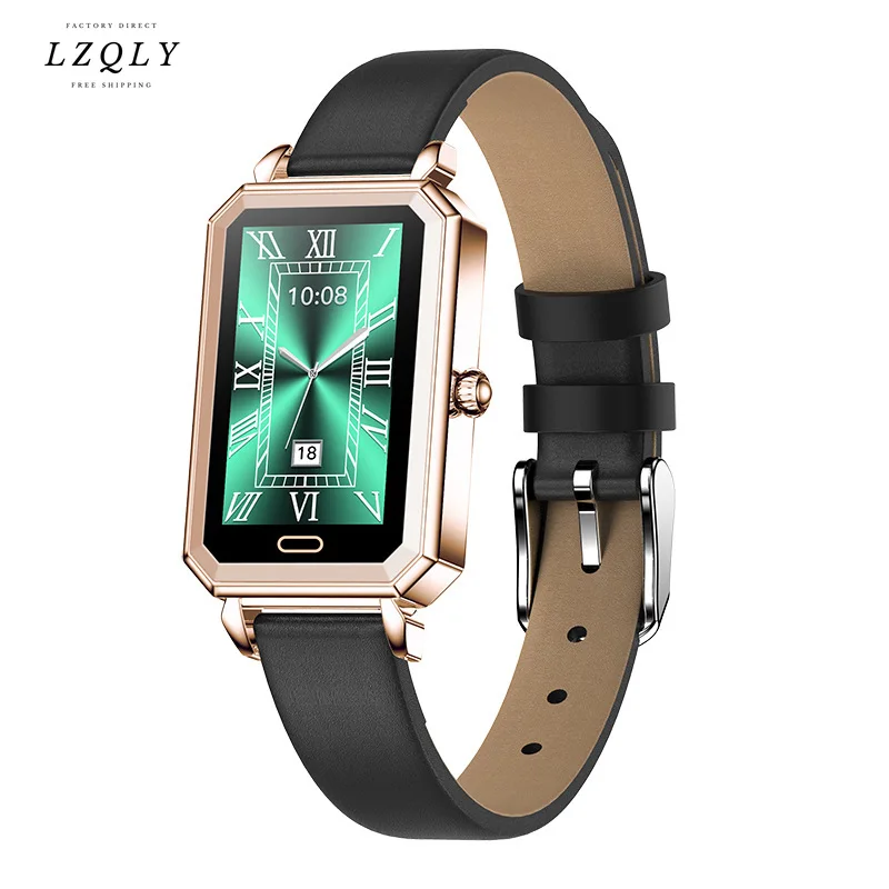

Ht2 2021 Luxury Women Smart Watch Sleeping Monitor Bracelet Fitness Tracker Custom Dial Female Smartwatch for Iphone Androidi