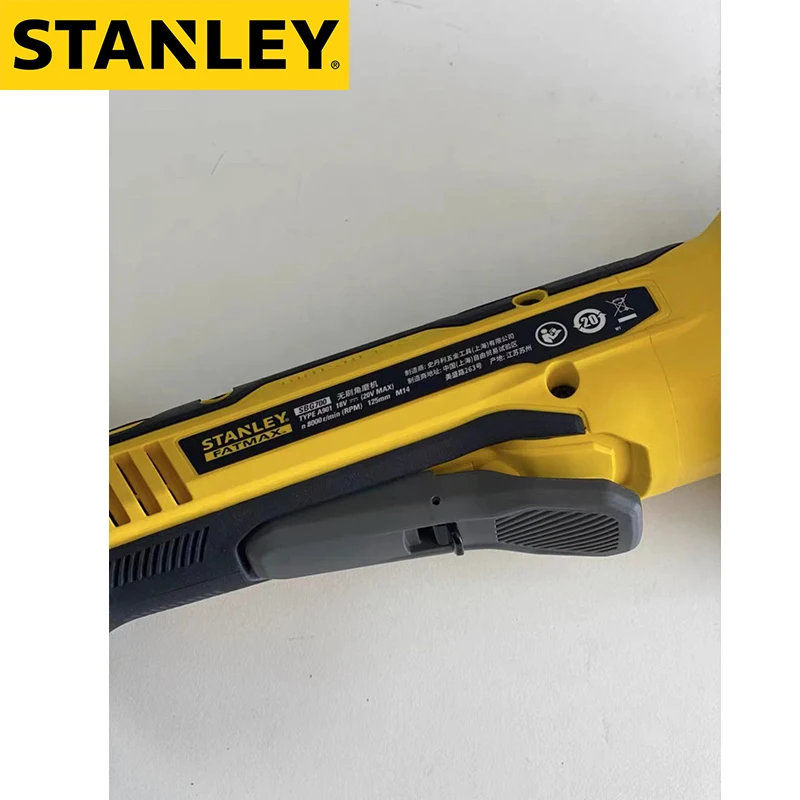Беспроводной угловой шлифовальный станок Stanley 18 в SBG700 только корпус Fatmax V20 100 мм 8000