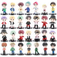 15cm pvc bangtan boys groups new kpop rm jin suga jhope jimin v jungkook doll toys action figure star idol cute army figurine