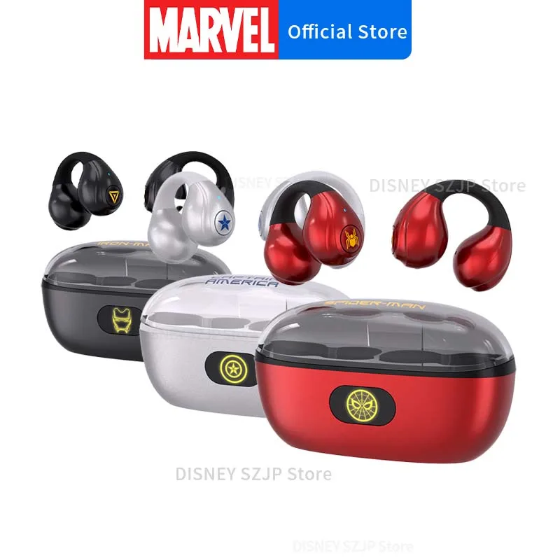

Disney Marvel MV09 Clip-On Bluetooth Earphones HIFI Sound Headphones Gaming Dual Host Sports Wireless Headset Noise Reduction