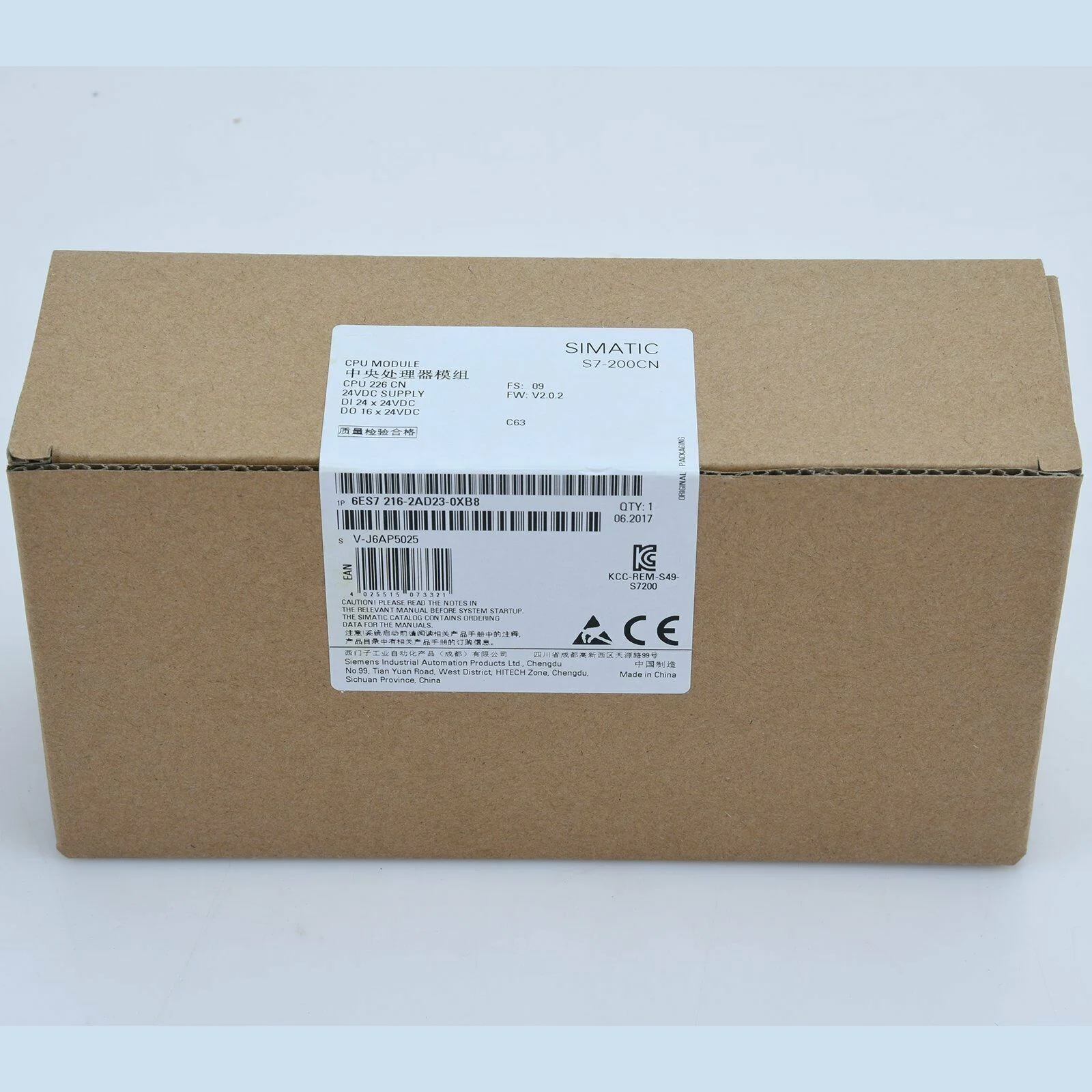 1 шт. новый 6ES7216-2AD23-0XB8 6ES7 216-2AD23-0XB8 МОДУЛЬ ИНТЕРФЕЙСНОЙ