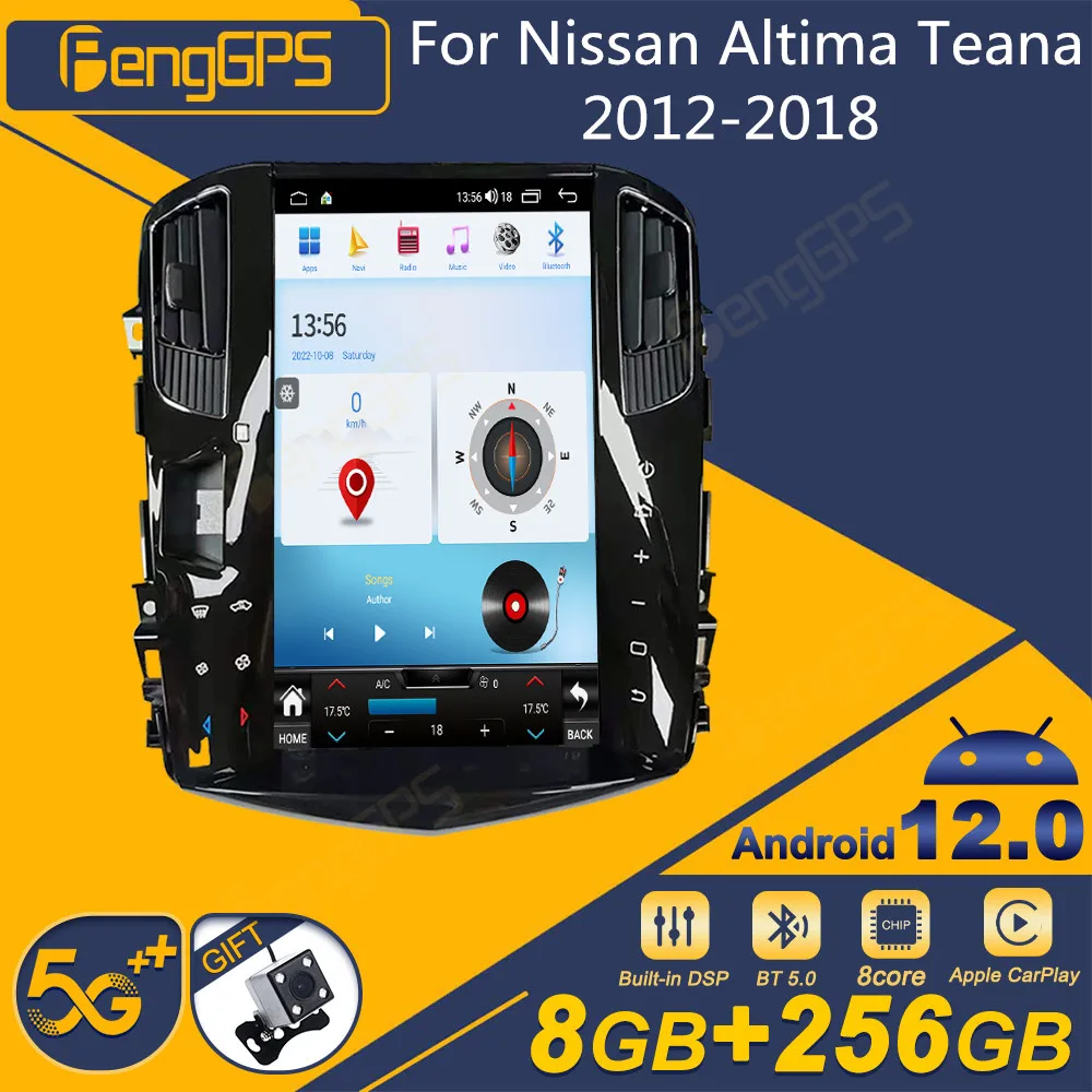 

For Nissan Altima Teana 2012-2018 Android Car Radio Tesla Screen 2Din Stereo Receiver Autoradio Multimedia Player GPS Navi Unit